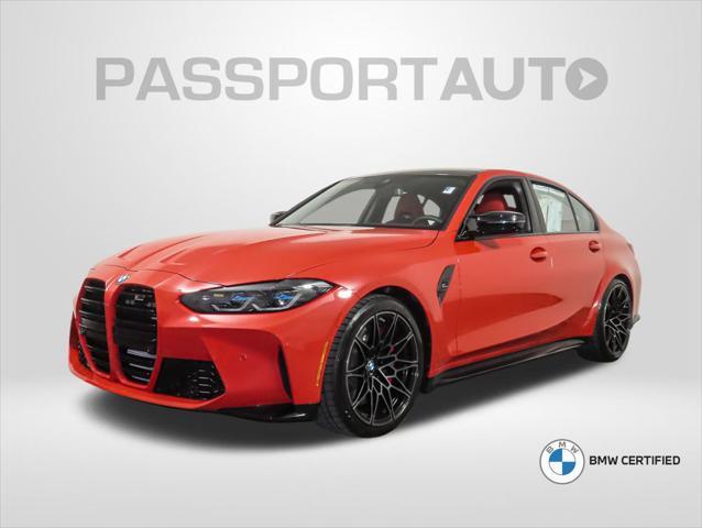 used 2024 BMW M3 car, priced at $86,495