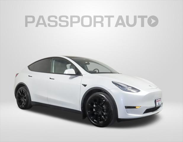 used 2021 Tesla Model Y car, priced at $27,995