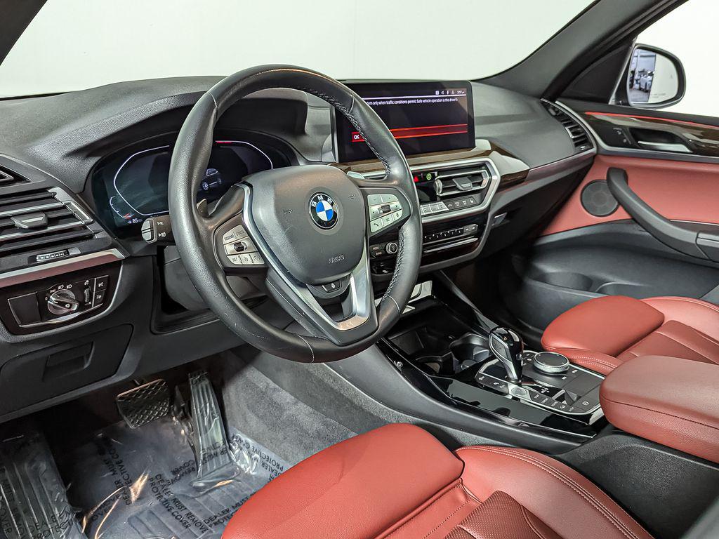 used 2022 BMW X3 car, priced at $35,995