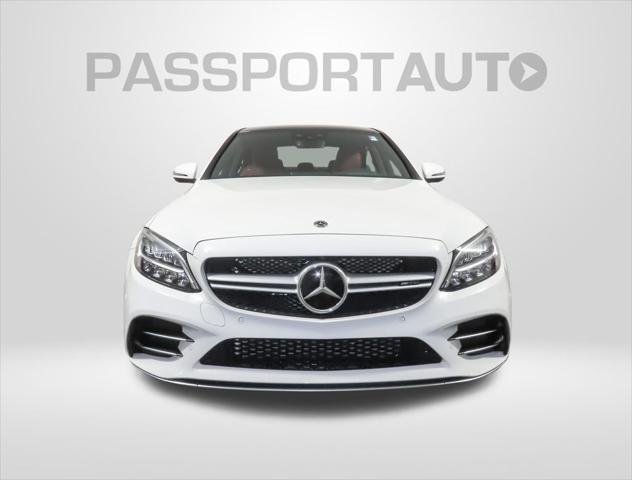 used 2021 Mercedes-Benz AMG C 43 car, priced at $40,495