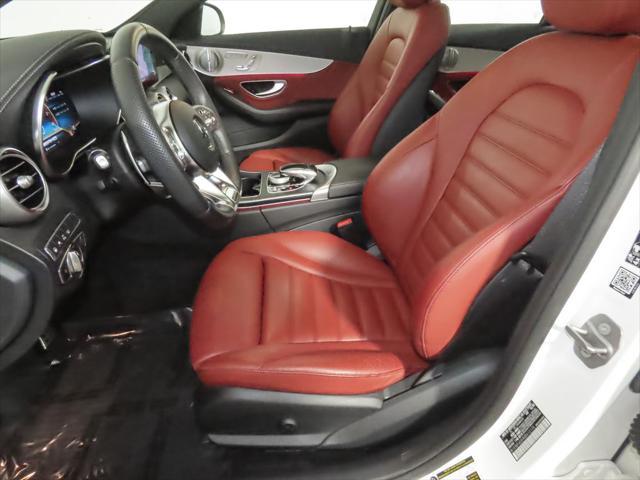 used 2021 Mercedes-Benz AMG C 43 car, priced at $40,495