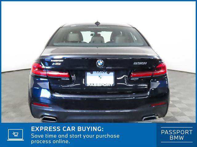 used 2021 BMW 530 car, priced at $30,995