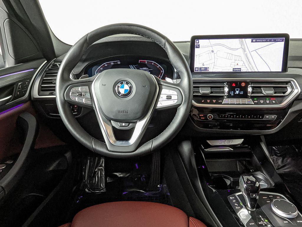 used 2023 BMW X3 car, priced at $37,695