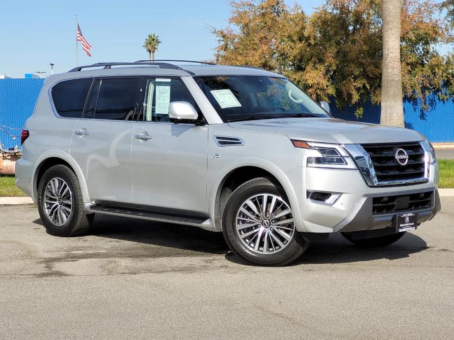 used 2022 Nissan Armada car, priced at $38,500