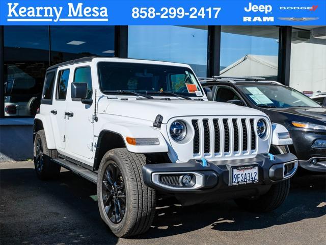 used 2023 Jeep Wrangler 4xe car, priced at $36,995