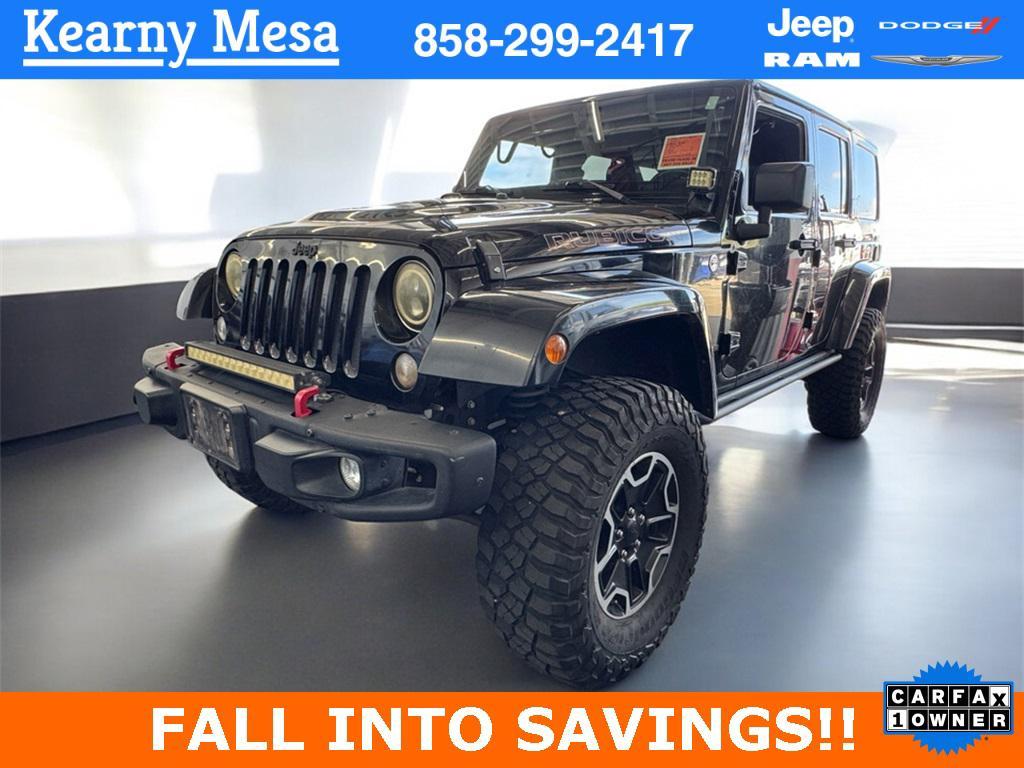used 2015 Jeep Wrangler Unlimited car, priced at $18,595