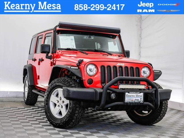 used 2017 Jeep Wrangler Unlimited car, priced at $20,895