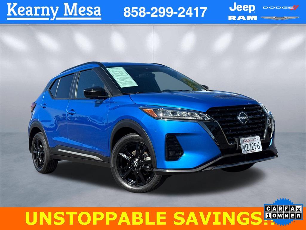 used 2023 Nissan Kicks car, priced at $19,959