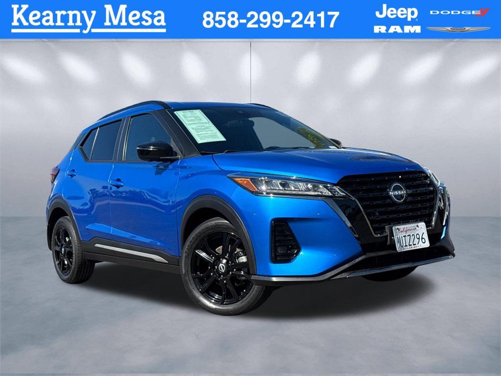 used 2023 Nissan Kicks car, priced at $19,959