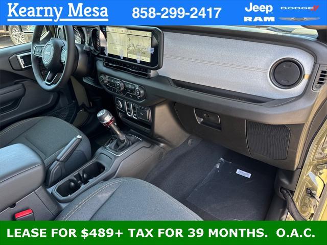 new 2025 Jeep Wrangler car, priced at $42,752