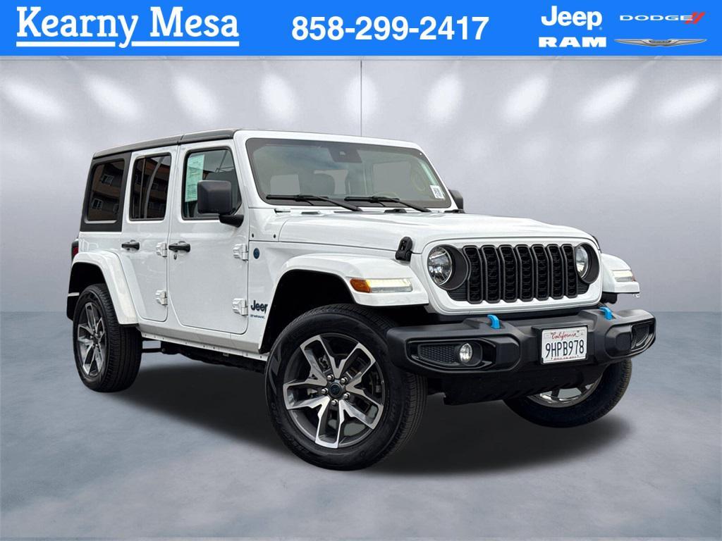 used 2024 Jeep Wrangler 4xe car, priced at $28,790