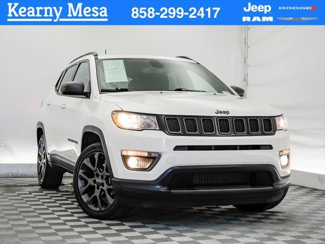 used 2021 Jeep Compass car, priced at $20,900