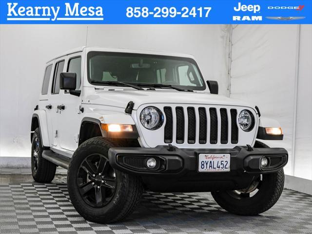 used 2021 Jeep Wrangler Unlimited car, priced at $31,500