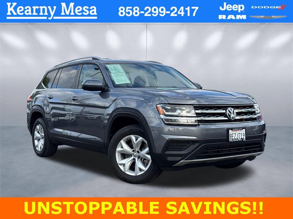 used 2018 Volkswagen Atlas car, priced at $20,847