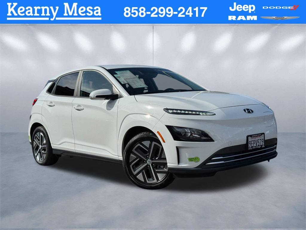 used 2023 Hyundai Kona EV car, priced at $18,542