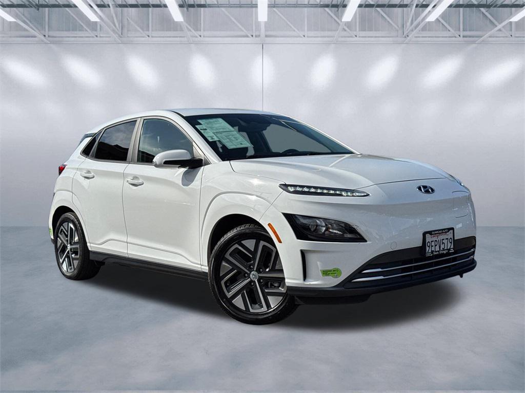 used 2023 Hyundai Kona EV car, priced at $18,542
