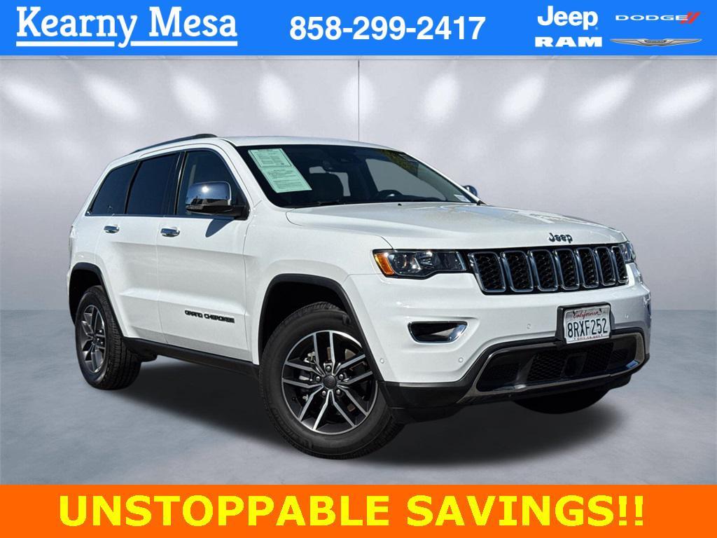 used 2020 Jeep Grand Cherokee car, priced at $22,547