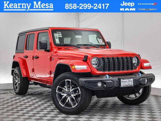 new 2024 Jeep Wrangler 4xe car, priced at $45,750