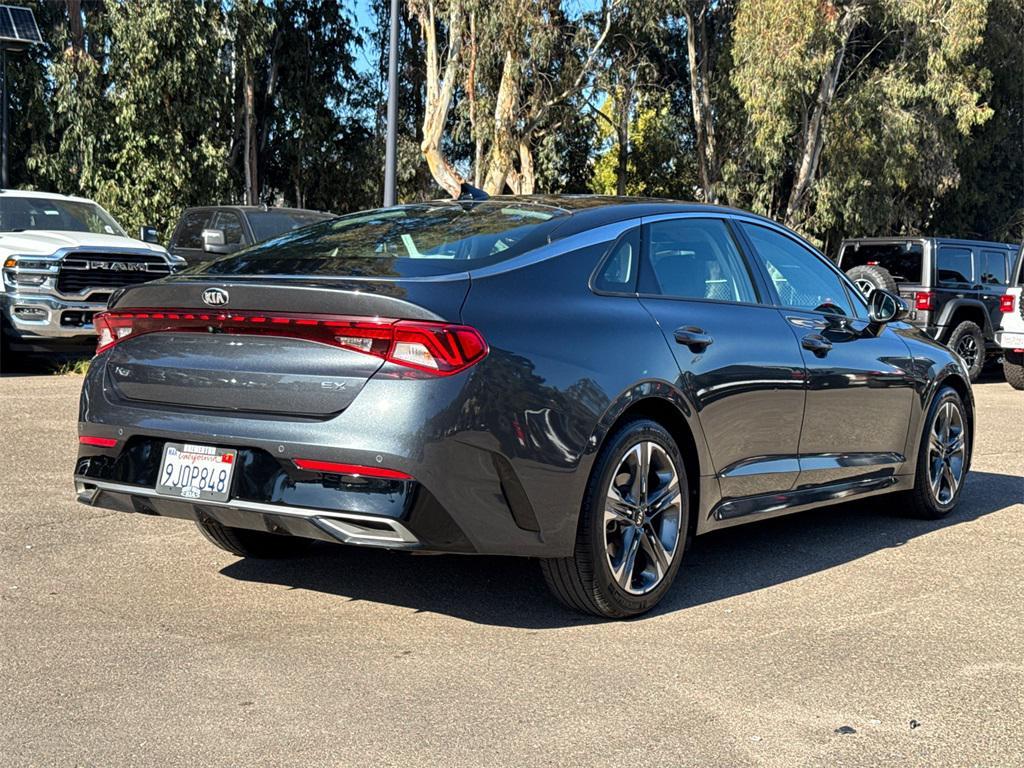 used 2021 Kia K5 car, priced at $21,444