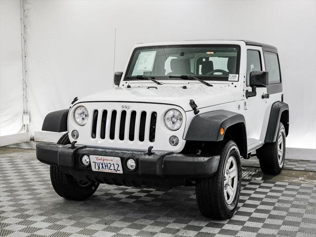 used 2017 Jeep Wrangler car, priced at $18,995