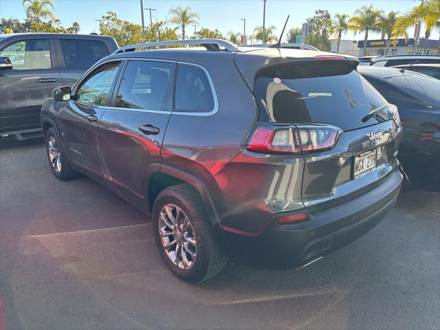 used 2021 Jeep Cherokee car, priced at $23,700