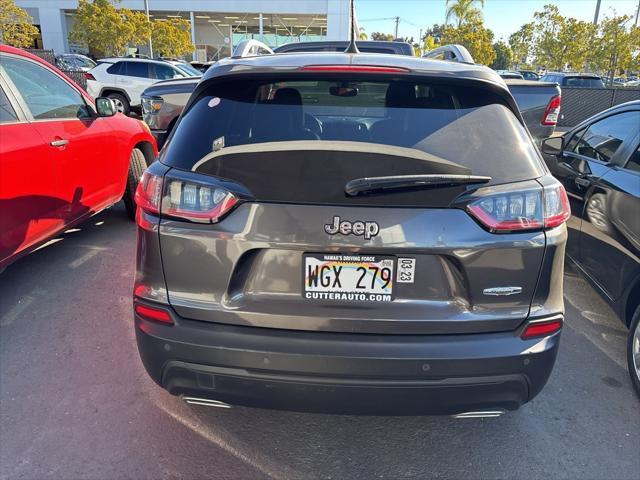 used 2021 Jeep Cherokee car, priced at $23,700