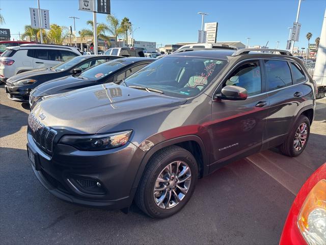 used 2021 Jeep Cherokee car, priced at $23,700