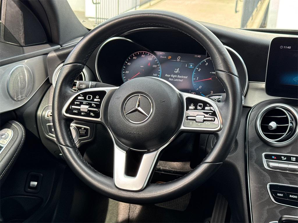 used 2021 Mercedes-Benz C-Class car, priced at $25,777