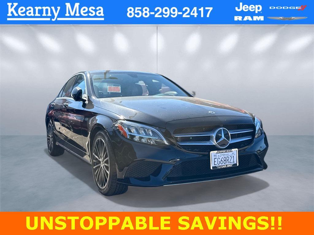 used 2021 Mercedes-Benz C-Class car, priced at $26,969
