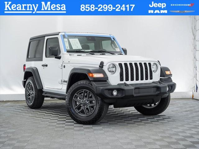 used 2024 Jeep Wrangler car, priced at $38,587
