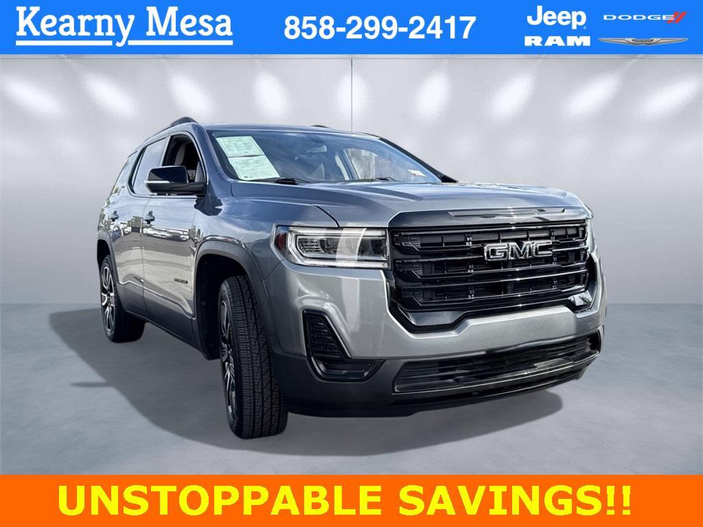 used 2021 GMC Acadia car, priced at $22,900