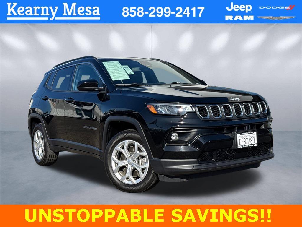 used 2024 Jeep Compass car, priced at $21,505