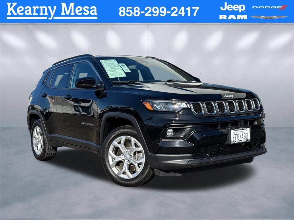 used 2024 Jeep Compass car, priced at $21,947