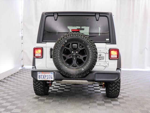 used 2021 Jeep Wrangler car, priced at $32,947