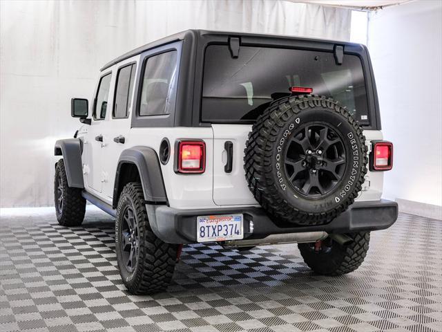 used 2021 Jeep Wrangler car, priced at $32,947