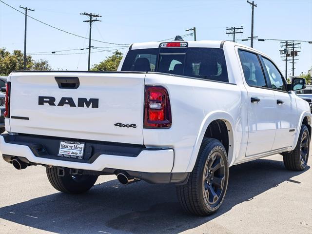 new 2025 Ram 1500 car, priced at $62,050