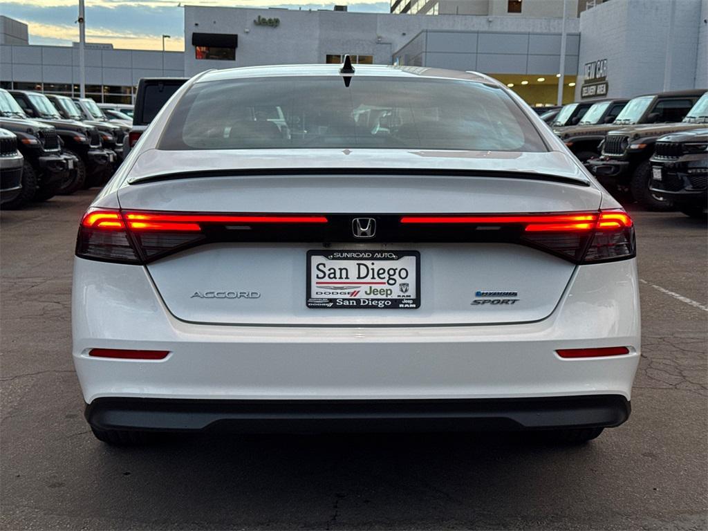 used 2024 Honda Accord Hybrid car, priced at $27,588