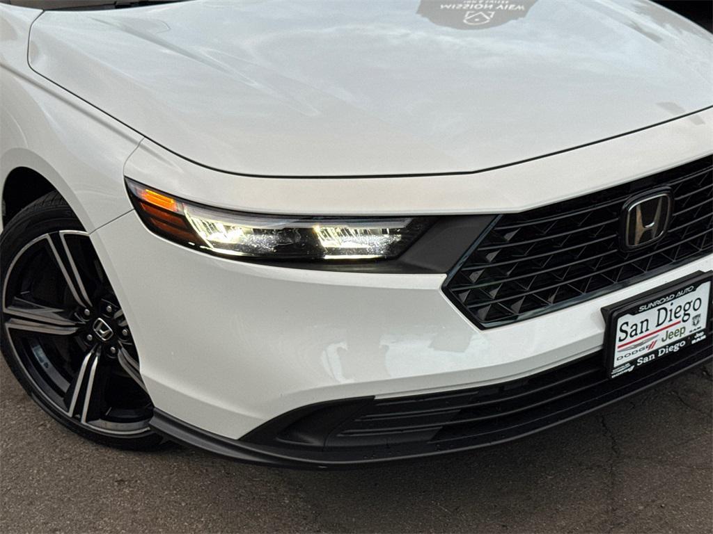 used 2024 Honda Accord Hybrid car, priced at $27,588