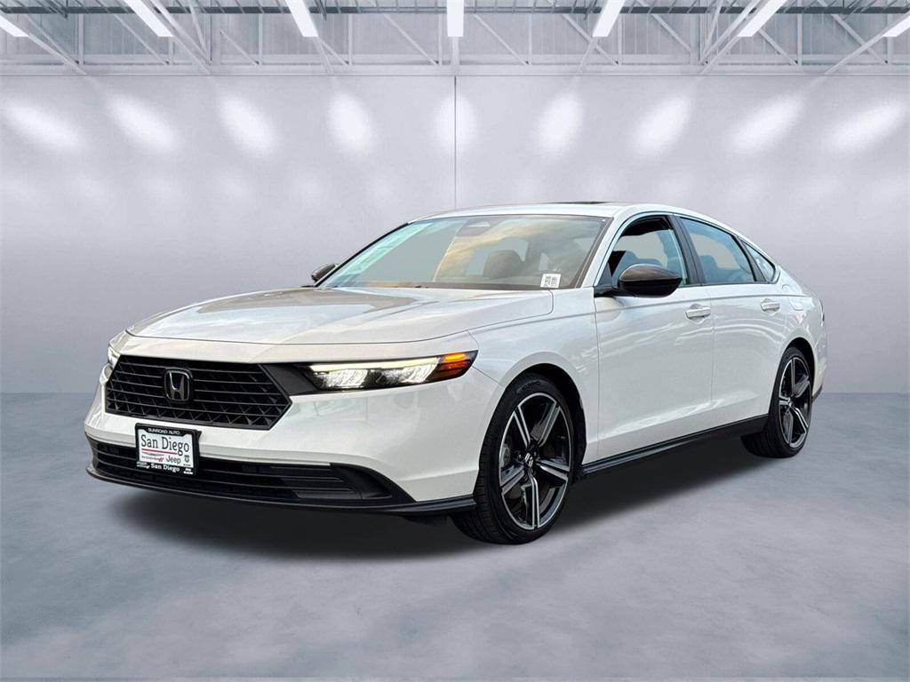 used 2024 Honda Accord Hybrid car, priced at $27,588