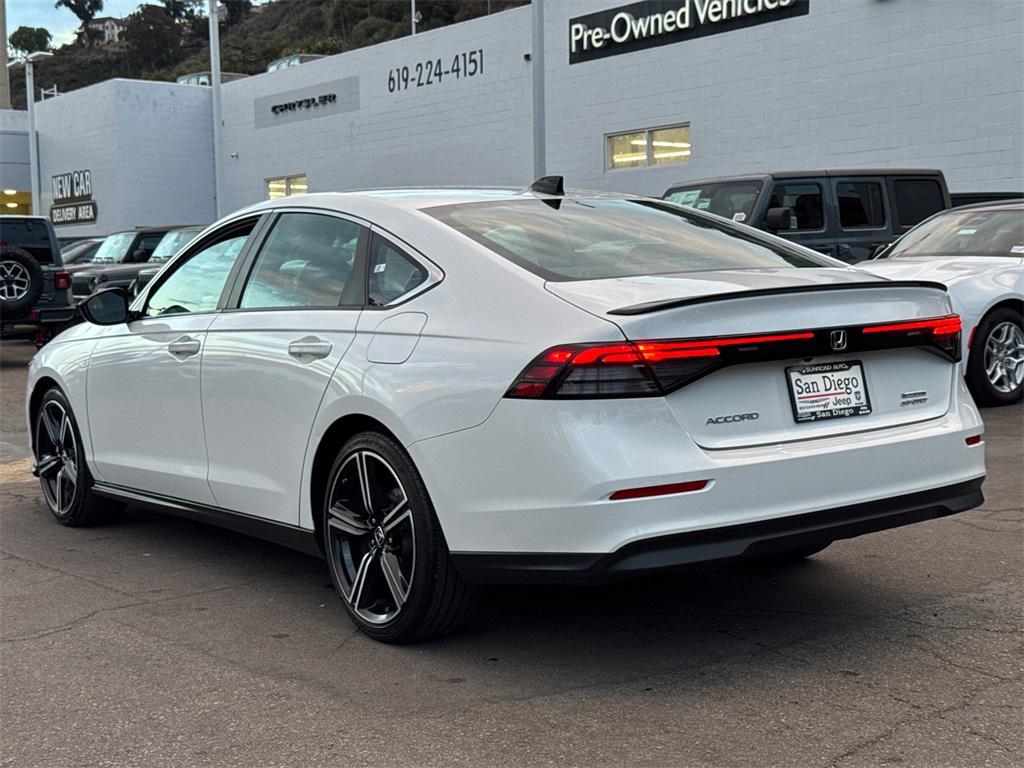 used 2024 Honda Accord Hybrid car, priced at $27,588