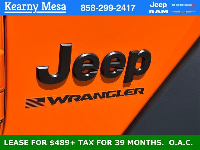 new 2025 Jeep Wrangler car, priced at $43,052