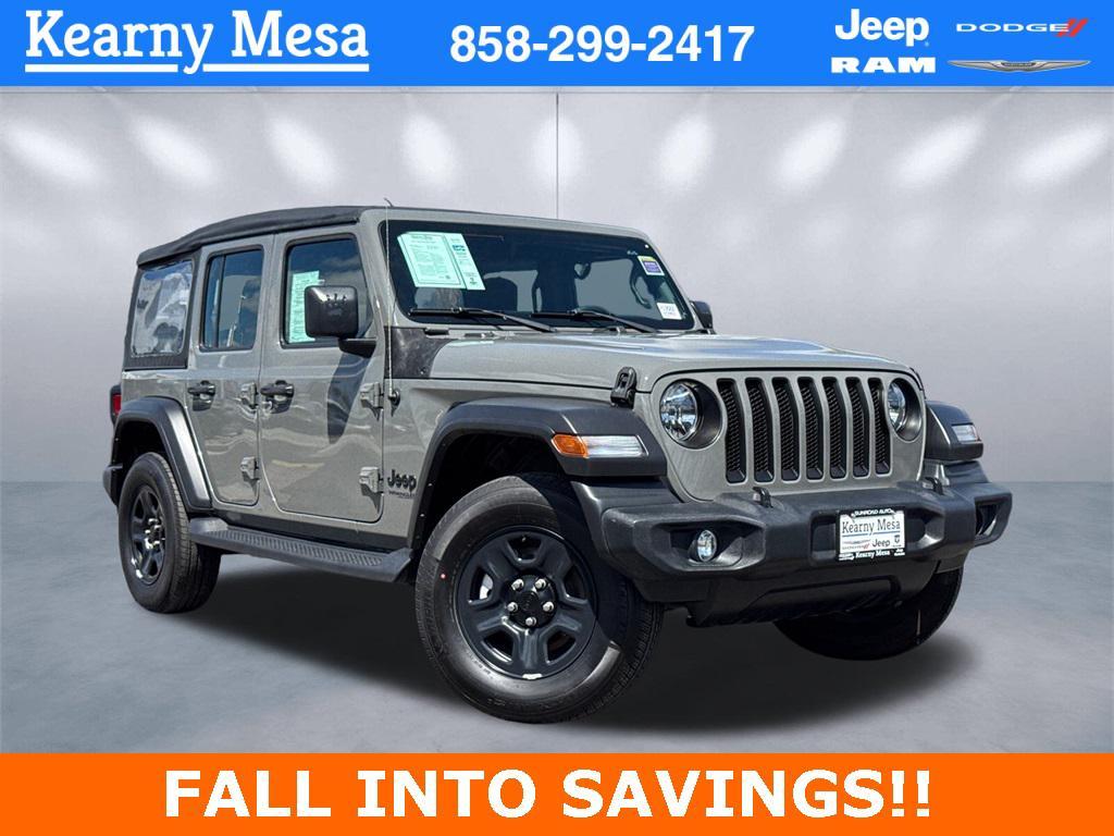 used 2022 Jeep Wrangler Unlimited car, priced at $29,930