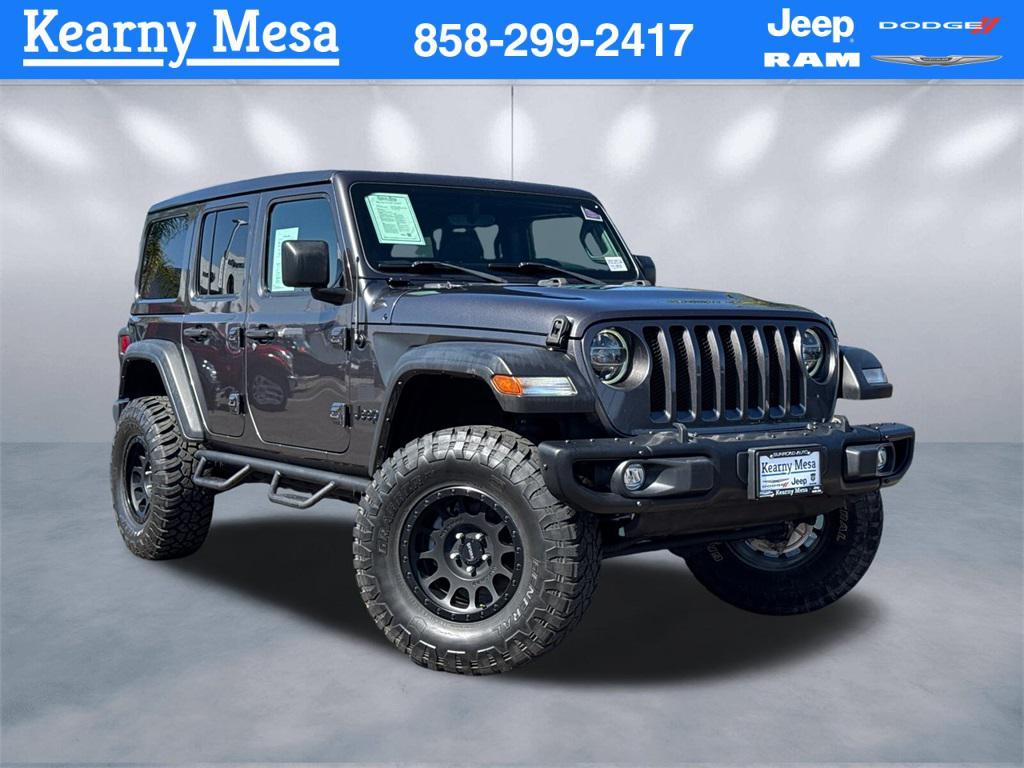 used 2021 Jeep Wrangler Unlimited car, priced at $29,947