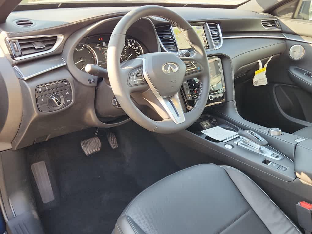 new 2025 INFINITI QX55 car, priced at $55,619