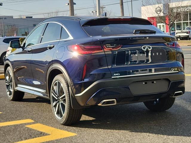 new 2025 INFINITI QX55 car, priced at $57,970