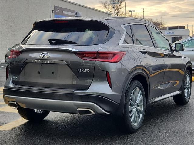 new 2025 INFINITI QX50 car, priced at $49,545