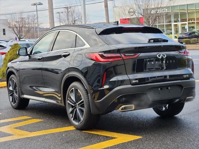 new 2025 INFINITI QX55 car, priced at $57,180