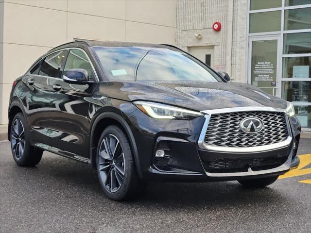 new 2025 INFINITI QX55 car, priced at $57,180