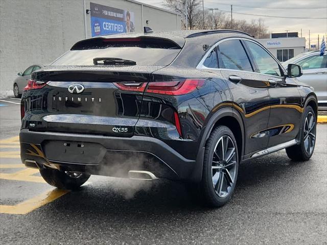 new 2025 INFINITI QX55 car, priced at $57,180