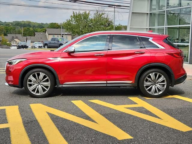 used 2021 INFINITI QX50 car, priced at $31,621